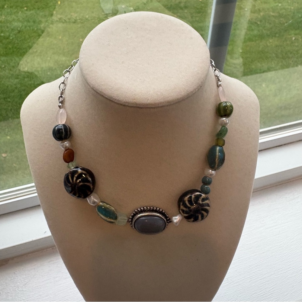 Free People Agnes Choker ceramic beaded boho beach new festival gift